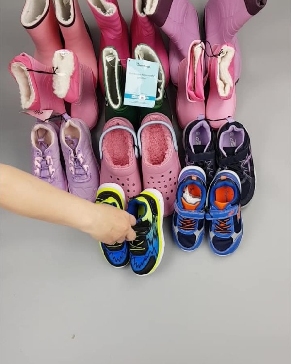 Фотография  848 - Обувь ALDI дети лето#10 кг, ЛОТ №4456 оптом в Екатеринбурге и Свердловской области