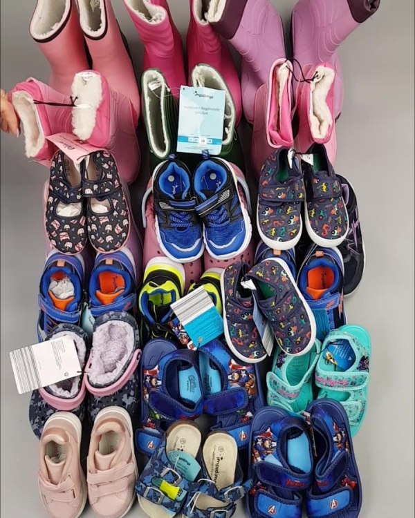 Фотография  798 - Обувь ALDI дети лето#10 кг, ЛОТ №4456 оптом в Екатеринбурге и Свердловской области