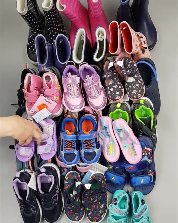 Фотография  632 - Обувь ALDI дети лето#10 кг, ЛОТ №4457 оптом в Екатеринбурге и Свердловской области