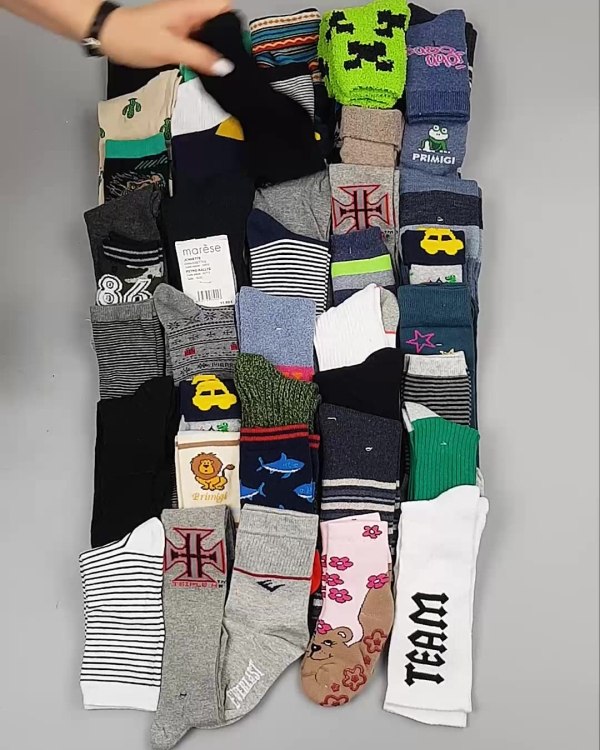 Фотография  399 - Носки дети СТОК зима#5 кг, ЛОТ №4870 оптом в Екатеринбурге и Свердловской области