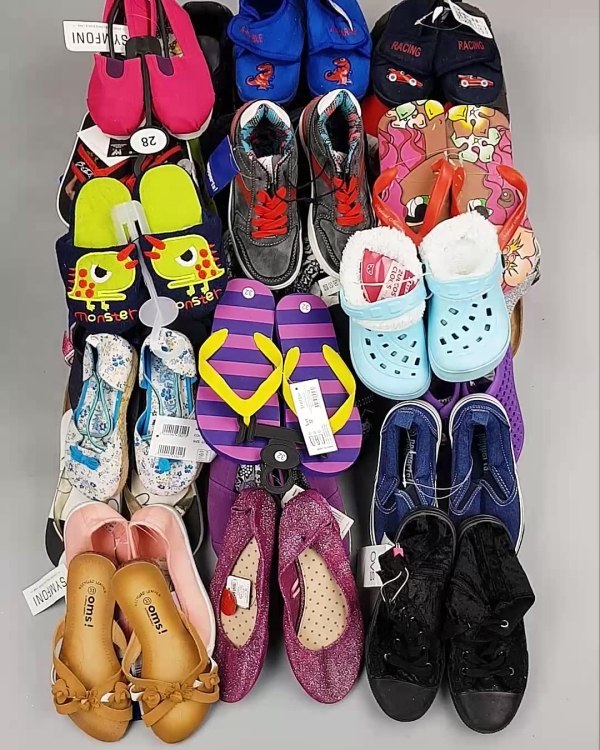 Фотография  677 - Обувь детская СТОК Summer#7,85 кг, ЛОТ №6196 оптом в Екатеринбурге и Свердловской области