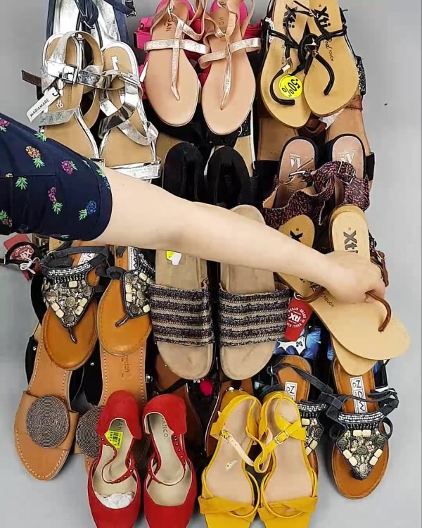 Фотография  521 - Обувь босоножки#11,2 кг, ЛОТ №6362 оптом в Екатеринбурге и Свердловской области