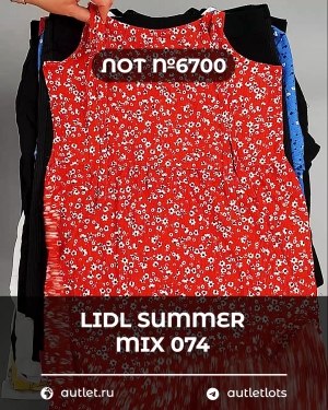 Купить LIDL Summer mix 074#15 кг, ЛОТ №6700 оптом в Екатеринбурге и Свердловской области