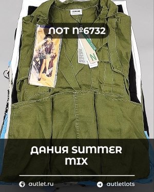 Купить ДАНИЯ Summer mix 24#15 кг, ЛОТ №6732 оптом в Екатеринбурге и Свердловской области