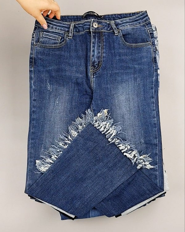 Фотография  609 - Cream Джинсы женские#25 кг оптом в Екатеринбурге и Свердловской области