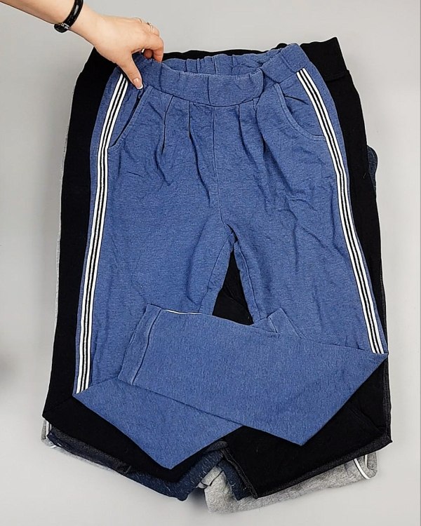 Фотография  654 - А 21002 Спортивные штаны (Jogging Pants)#25 кг оптом в Екатеринбурге и Свердловской области