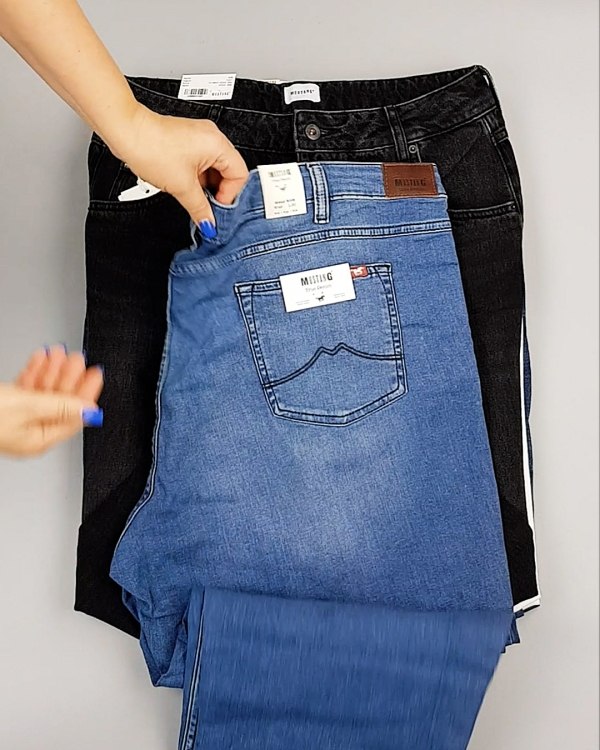 Фотография  892 - Джинсы MUSTANG м/ж#5 кг, ЛОТ №6960 оптом в Екатеринбурге и Свердловской области