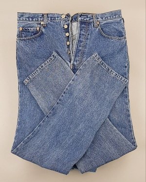 Фотография  643 - Джинсы LEVIS муж #7,6 кг, ЛОТ №7015 оптом в Екатеринбурге и Свердловской области