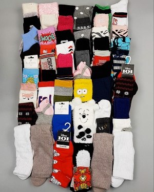 Купить Носки дети СТОК зима#5 кг, ЛОТ №6986 оптом в Екатеринбурге и Свердловской области