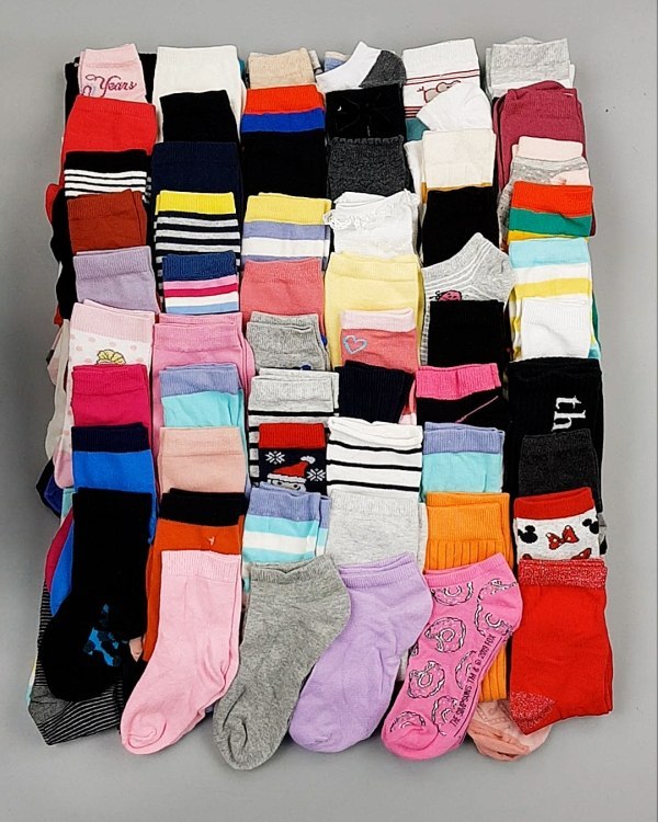 Фотография  601 - Носки дети СТОК лето#5 кг, ЛОТ №6993 оптом в Екатеринбурге и Свердловской области