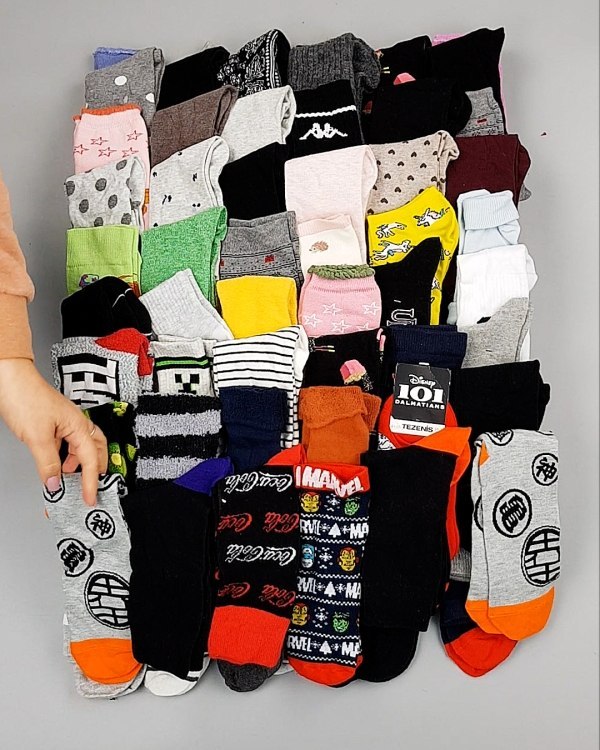 Фотография  124 - Носки дети СТОК зима#5 кг, ЛОТ №6989 оптом в Екатеринбурге и Свердловской области