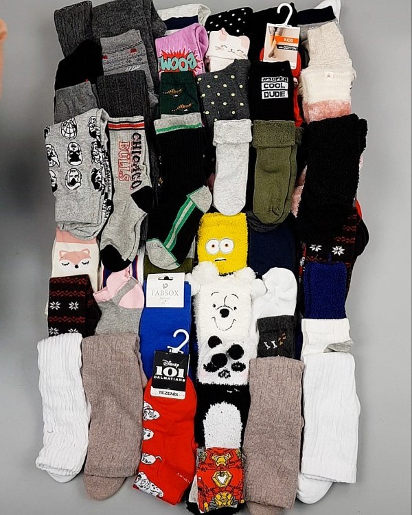 Фотография  781 - Носки дети СТОК зима#5 кг, ЛОТ №6986 оптом в Екатеринбурге и Свердловской области