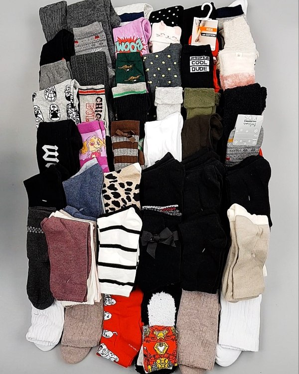 Фотография  664 - Носки дети СТОК зима#5 кг, ЛОТ №6986 оптом в Екатеринбурге и Свердловской области