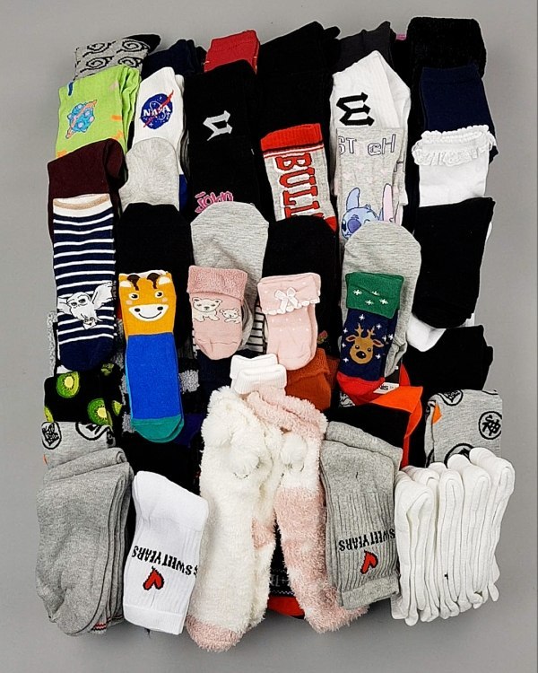 Фотография  824 - Носки дети СТОК зима#5 кг, ЛОТ №6989 оптом в Екатеринбурге и Свердловской области