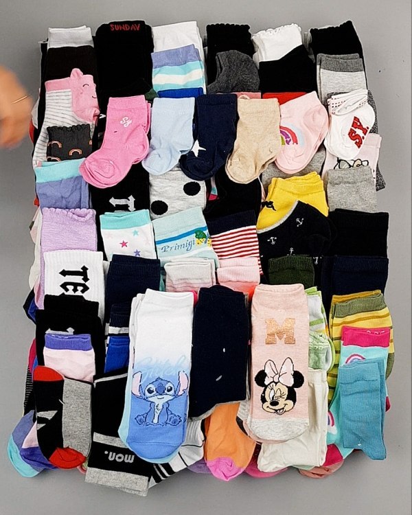 Фотография  146 - Носки дети СТОК лето#5 кг, ЛОТ №6993 оптом в Екатеринбурге и Свердловской области