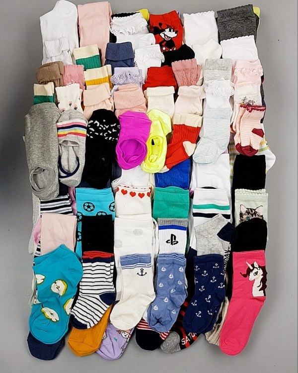 Фотография  577 - Носки дети СТОК лето#5 кг, ЛОТ №6992 оптом в Екатеринбурге и Свердловской области