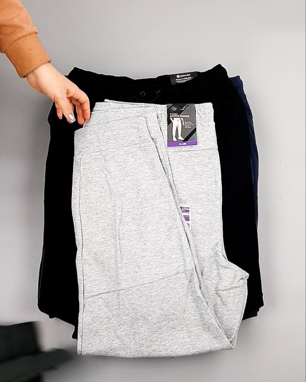 Фотография  820 - Штаны спортивные муж CAN 084#10 кг, ЛОТ №7416 оптом в Екатеринбурге и Свердловской области