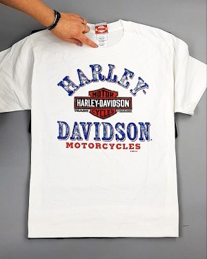 Фотография  859 - Футболки Harley Davidson 124#5 кг, ЛОТ №7470 оптом в Екатеринбурге и Свердловской области