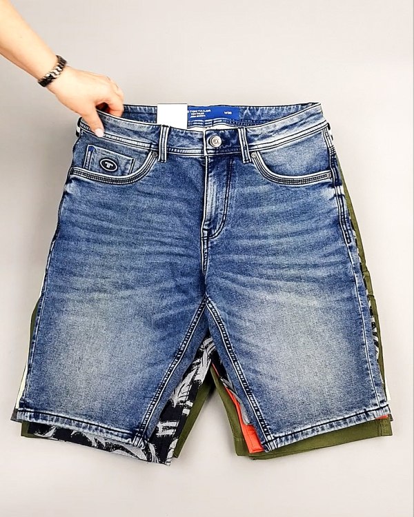 Фотография  710 - Шорты мужские TOM TAILOR 124#3,75 кг, ЛОТ №7602 оптом в Екатеринбурге и Свердловской области