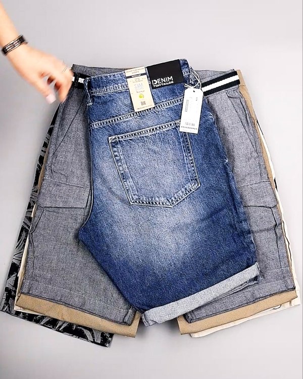 Фотография  628 - Шорты мужские TOM TAILOR 124#3,75 кг, ЛОТ №7601 оптом в Екатеринбурге и Свердловской области