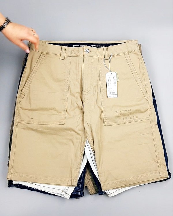 Фотография  362 - Шорты мужские TOM TAILOR 124#3,75 кг, ЛОТ №7600 оптом в Екатеринбурге и Свердловской области