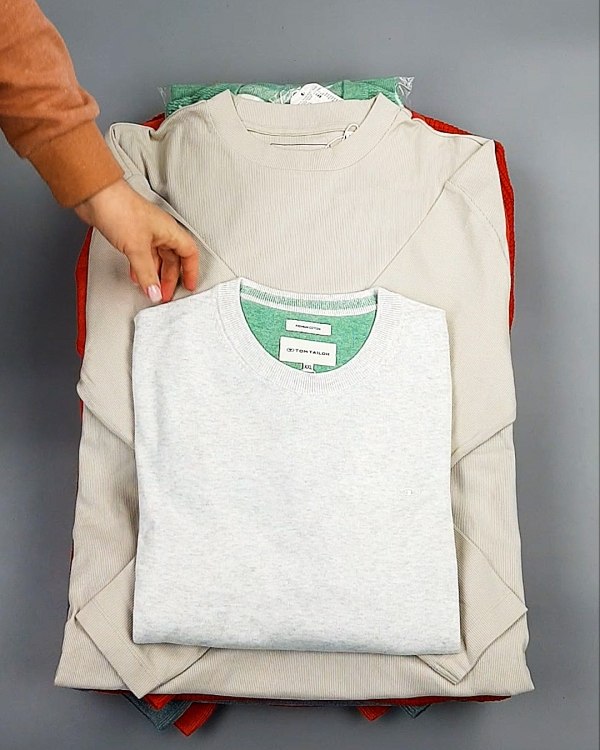 Фотография  799 - Джемпера легкие мужские TOM TAILOR 124#8,7 кг, ЛОТ №7606 оптом в Екатеринбурге и Свердловской области