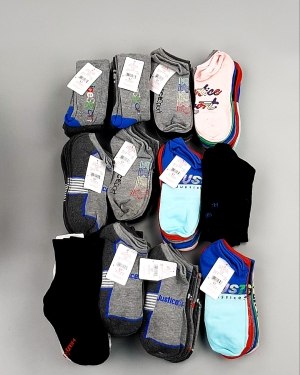 Фотография  703 - Носки дети лето CAN 084#5 кг, ЛОТ №8000 оптом в Екатеринбурге и Свердловской области