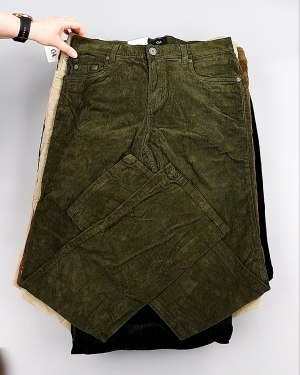 Фотография  665 - Брюки вельветовые м/ж C&A 025#10 кг, ЛОТ №8031 оптом в Екатеринбурге и Свердловской области