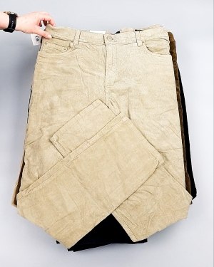 Фотография  857 - Брюки вельветовые м/ж C&A 025#10 кг, ЛОТ №8031 оптом в Екатеринбурге и Свердловской области