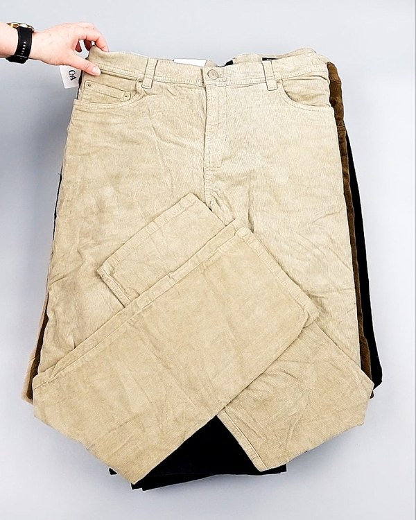 Фотография  756 - Брюки вельветовые м/ж C&A 025#10 кг, ЛОТ №8031 оптом в Екатеринбурге и Свердловской области