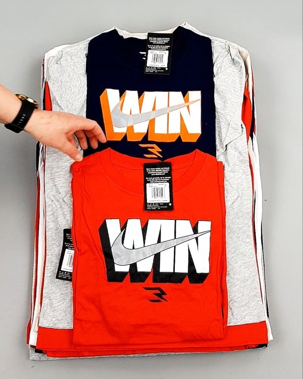 Фотография  931 - Тонковки детские NIKE CAN 084#5 кг, ЛОТ №7968 оптом в Екатеринбурге и Свердловской области