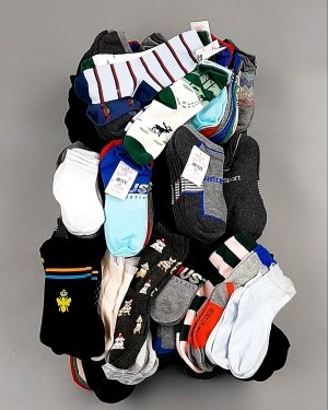 Купить Носки дети лето CAN 084#5 кг, ЛОТ №8001 оптом в Екатеринбурге и Свердловской области