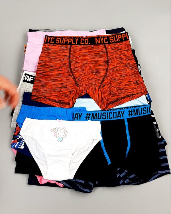 Фотография  801 - Нижнее белье kids C&A#3 кг, ЛОТ №8174 оптом в Екатеринбурге и Свердловской области