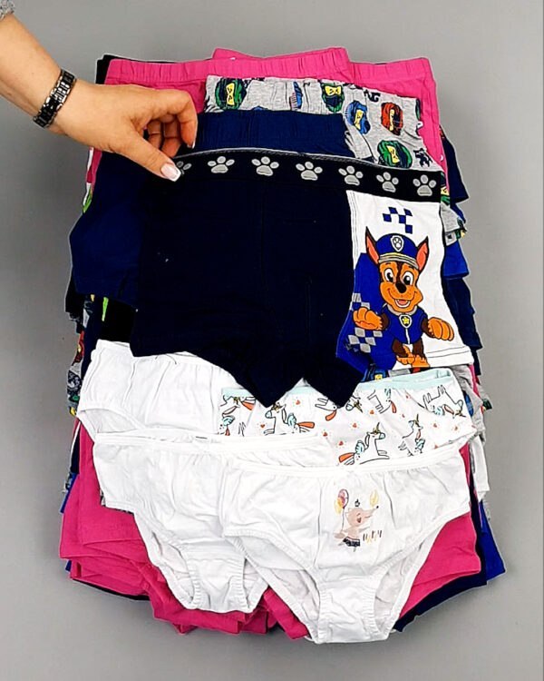 Фотография  447 - Нижнее белье LIDL Kids 074#5 кг, ЛОТ №8186 оптом в Екатеринбурге и Свердловской области