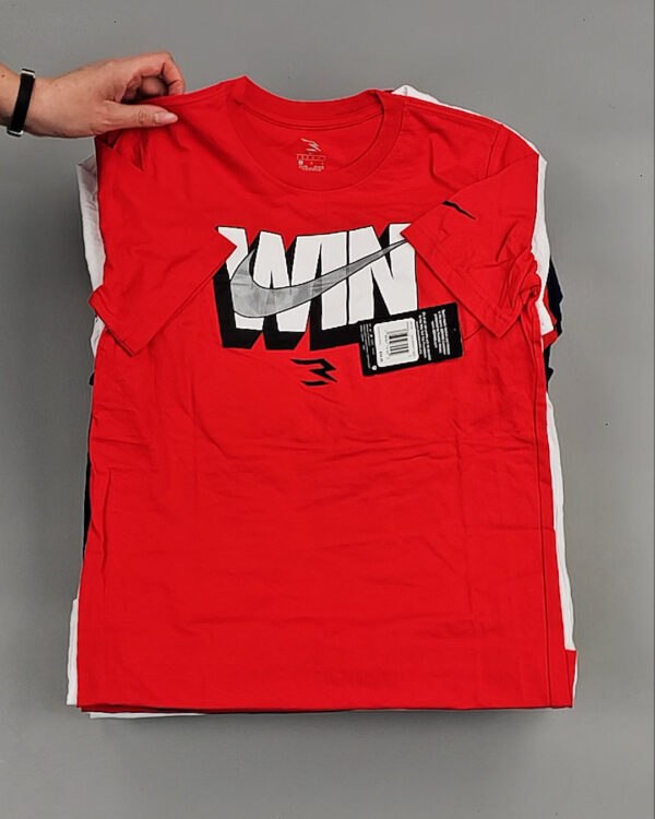 Фотография  851 - Футболки детские NIKE WIN CAN 084#5 кг, ЛОТ №8597 оптом в Екатеринбурге и Свердловской области