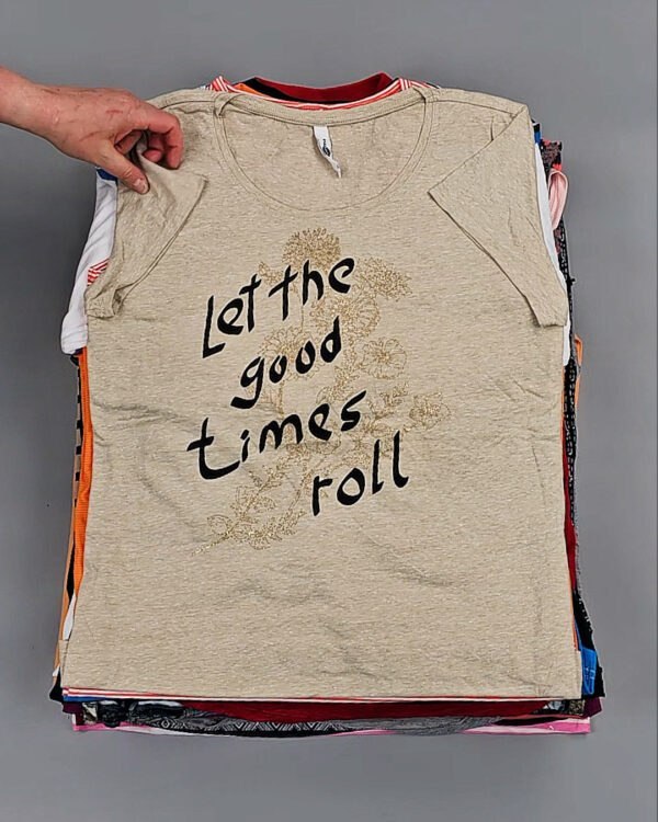 Фотография  676 - Футболки м/ж Cr+Ex#8 кг, ЛОТ № ВК0100 оптом в Екатеринбурге и Свердловской области