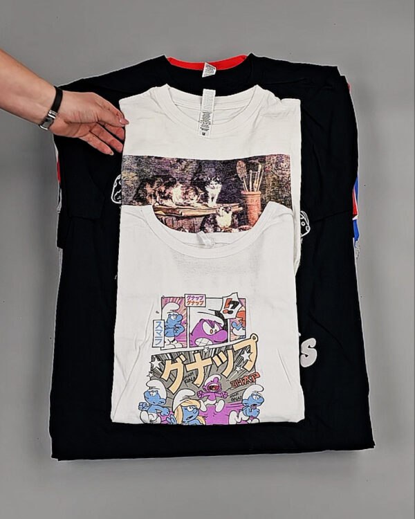 Фотография  529 - Футболки м/ж (Printed T-Shirts New)#5 кг, ЛОТ №8511 оптом в Екатеринбурге и Свердловской области