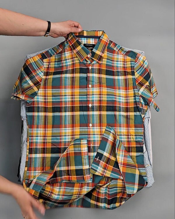 Фотография  477 - Рубашки к/р#25 кг, ЛОТ № ВК0095 оптом в Екатеринбурге и Свердловской области