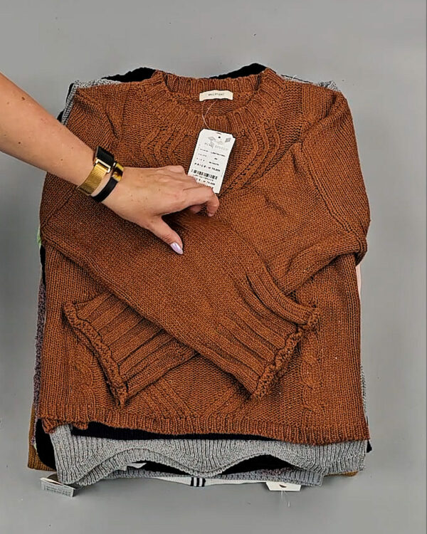 Фотография  162 - Джемпера Корея 085#7 кг, ЛОТ СТ-9412 оптом в Екатеринбурге и Свердловской области