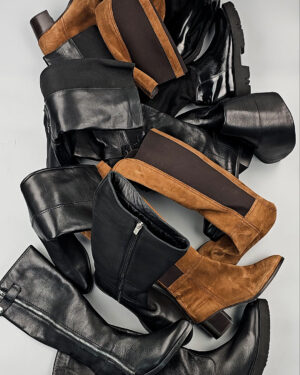 Купить Сапоги Италия #7 шт, ЛОТ СТ-9678 оптом в Екатеринбурге и Свердловской области