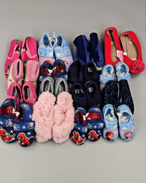 Купить Обувь домашняя дети СТОК 065#3,3 кг, ЛОТ СТ-9728 оптом в Екатеринбурге и Свердловской области