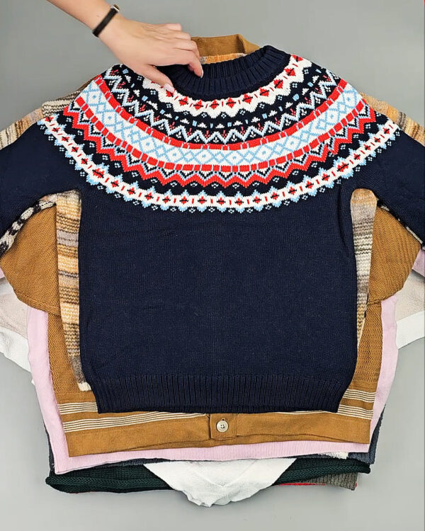 Фотография  197 - Джемпера СТОК CAN#10 кг, ЛОТ СТ-9915 оптом в Екатеринбурге и Свердловской области