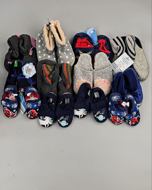 Фотография  656 - Обувь домашняя дети СТОК 065#3,2 кг, ЛОТ СТ-9727 оптом в Екатеринбурге и Свердловской области