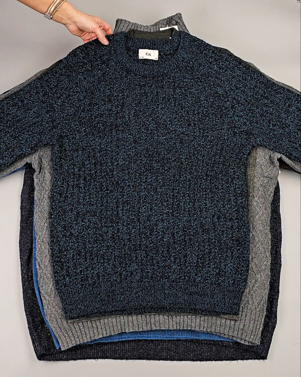 Фотография  214 - Джемпера мужские C&A 025#7 кг, ЛОТ СТ-10003 оптом в Екатеринбурге и Свердловской области