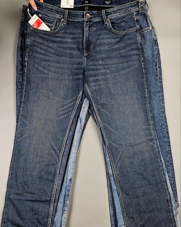 Фотография  450 - Джинсы C&A ж/м#10 кг, ЛОТ СТ-9861 оптом в Екатеринбурге и Свердловской области