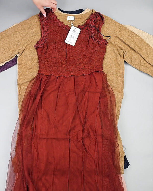 Фотография  214 - Платья VILA Winter 104#7 кг, ЛОТ СТ-9902 оптом в Екатеринбурге и Свердловской области