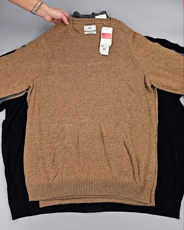 Фотография  904 - Джемпера мужские C&A 025#7,6 кг, ЛОТ СТ-10006 оптом в Екатеринбурге и Свердловской области