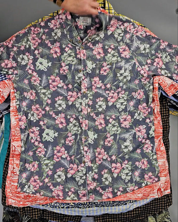 Фотография  638 - Рубашки (Oversize Man Shirts Premium)#20,3 кг, ЛОТ СХ-0242 оптом в Екатеринбурге и Свердловской области