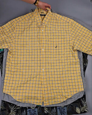 Фотография 146 - Рубашки (Oversize Man Shirts Premium)#20,3 кг, ЛОТ СХ-0242 оптом в Екатеринбурге и Свердловской области