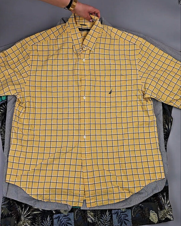 Фотография  370 - Рубашки (Oversize Man Shirts Premium)#20,3 кг, ЛОТ СХ-0242 оптом в Екатеринбурге и Свердловской области